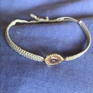 🔥FINAL SALE: Neiman Marcus adjustable gray cord bracelet